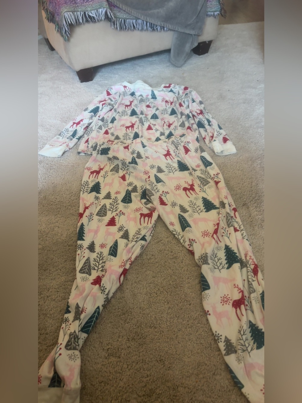 Matching pajama set holiday